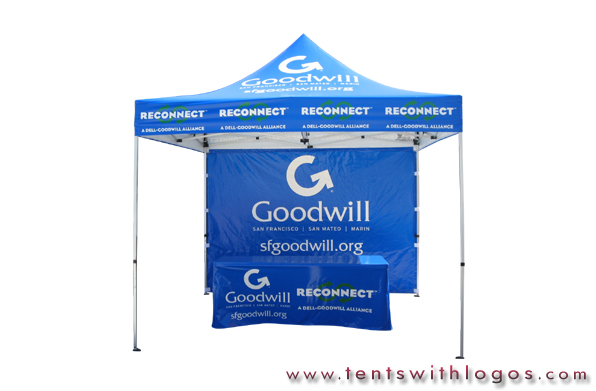 10 x 10 Pop Up Tent - Goodwill